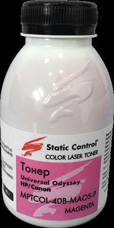 фото ТОНЕР HP CLJ УНІВЕРСАЛЬНИЙ, ПУРПУРНИЙ, ФЛАКОН 40 г, SCC (MPTCOL-40B-MAOS-P)